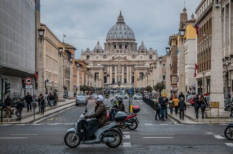 Catholic square rome photo