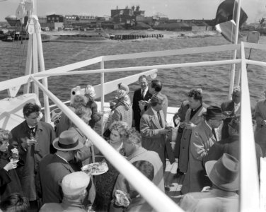 Opdracht Zaanlandse Scheepsbouw Maatschappij, proefvaart Lis Frelssen, Bestanddeelnr 913-9317
