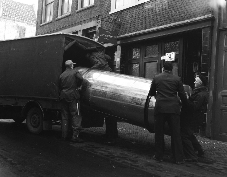 Opdrachten Staalconstructie Cooperatie Amsterdam tankje, Bestanddeelnr 908-2478