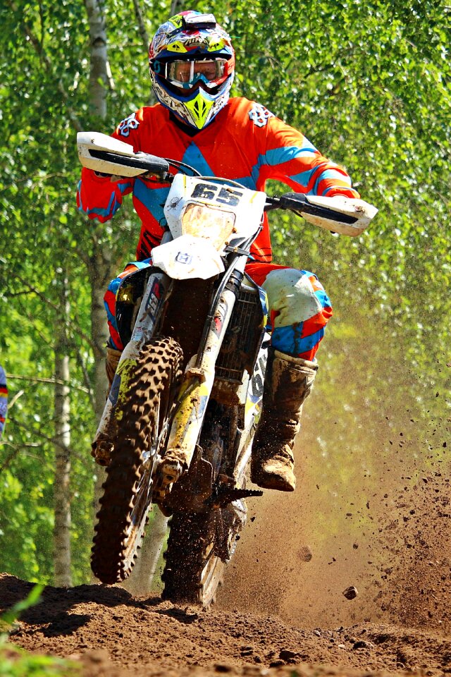 Cross motorsport motocross ride