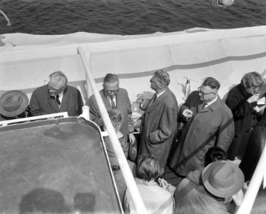 Opdracht Zaanlandse Scheepsbouw Maatschappij, proefvaart Lis Frelssen, Bestanddeelnr 913-9315