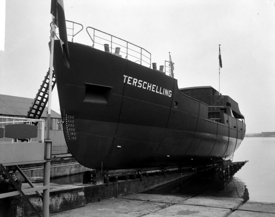Opdracht Zaanlandse tewaterlating Terschelling, Bestanddeelnr 915-5524