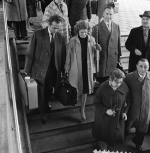 Opdracht Vrije Volk aankomst Rotterdams Philharmonisch orkest te Rotterdam, Bestanddeelnr 911-7237
