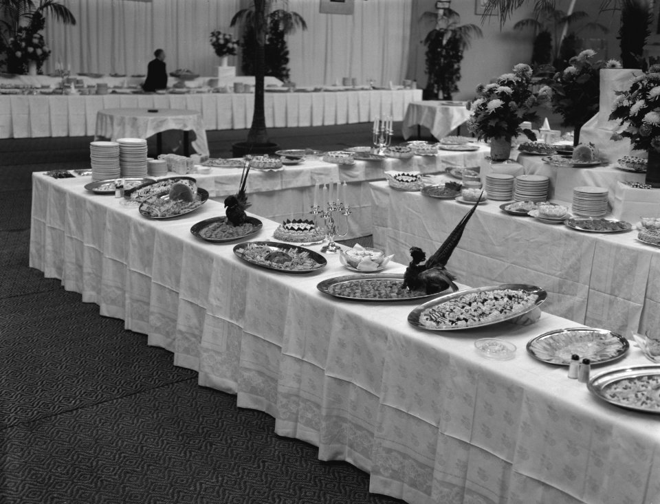 Opdrachten Horecaf, dinertafels, Bestanddeelnr 909-9583