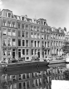 Opdrachten Rembrandt voor ansichtkaarten. Prinsengracht 987, Bestanddeelnr 907-8205