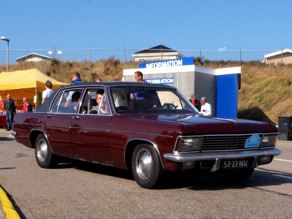 Opel ADMIRAL dutch licence registration 57-27-NV pic1