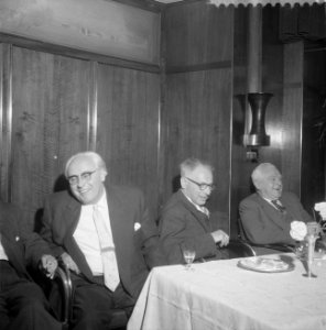 Opdrachten Senioren Convent in het Americain Hotel, Bestanddeelnr 909-6345