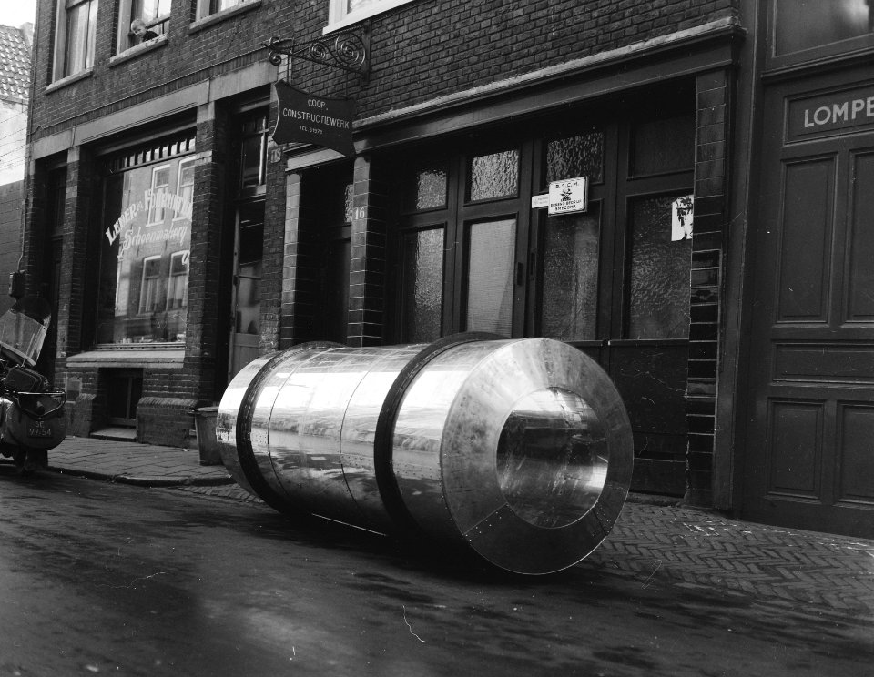 Opdrachten Staalconstructie Cooperatie Amsterdam tankje, Bestanddeelnr 908-2479
