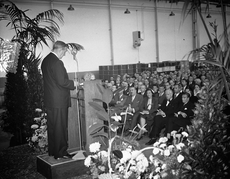 Opening General Tyre nieuwe bandenfabriek Amsterdam, Bestanddeelnr 906-7607