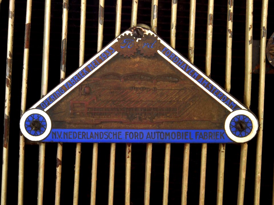 Opening Fabriek Mei 1933, NV Nederlandsche Ford Automobiel Fabriek, Fordhaven Amsterdam