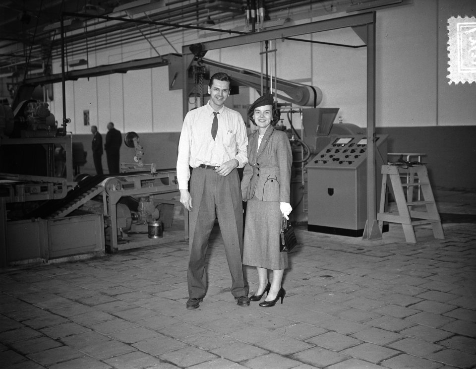 Opening General Tyre nieuwe bandenfabriek Amsterdam, Bestanddeelnr 906-7633