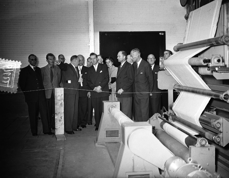 Opening General Tyre nieuwe bandenfabriek Amsterdam, Bestanddeelnr 906-7622
