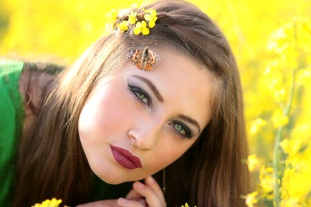 Flowers yellow beauty