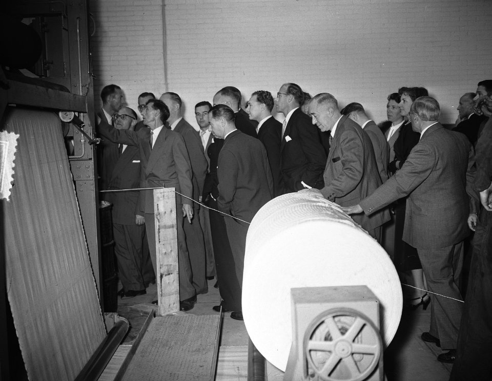 Opening General Tyre nieuwe bandenfabriek Amsterdam, Bestanddeelnr 906-7634