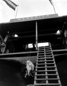 Opdracht Zaanlandse tewaterlating veerboot Marsdiep te Zaandam, Bestanddeelnr 915-1462