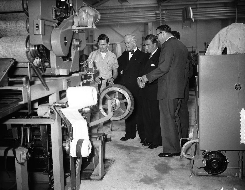 Opening General Tyre nieuwe bandenfabriek Amsterdam, Bestanddeelnr 906-7625