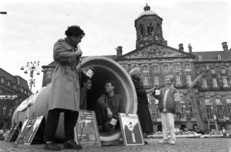Opening collecteweek Amsterdam steunt Managua (en start werelduurrecord rioolb, Bestanddeelnr 934-4283