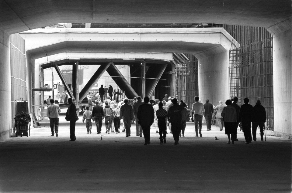 Open dag in de Zeeburgertunnel bij de aanleg, Bestanddeelnr 934-5037