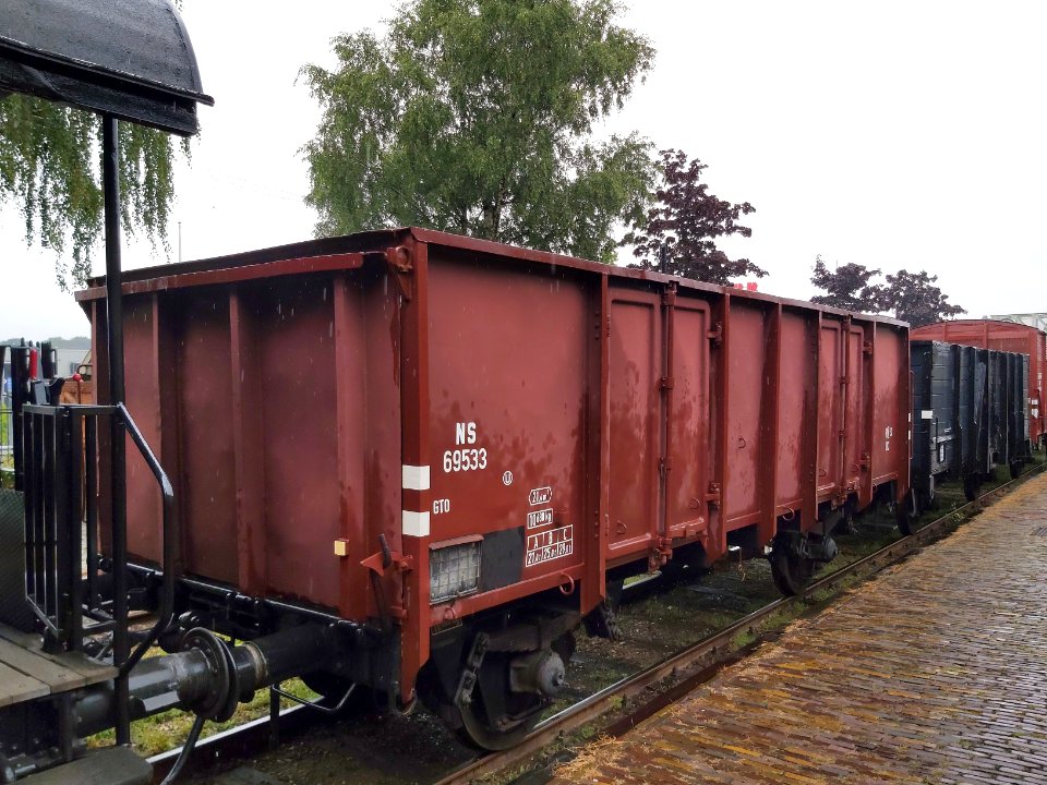Open goederenwagen 78 van Museum Buurtspoorweg (MBS)