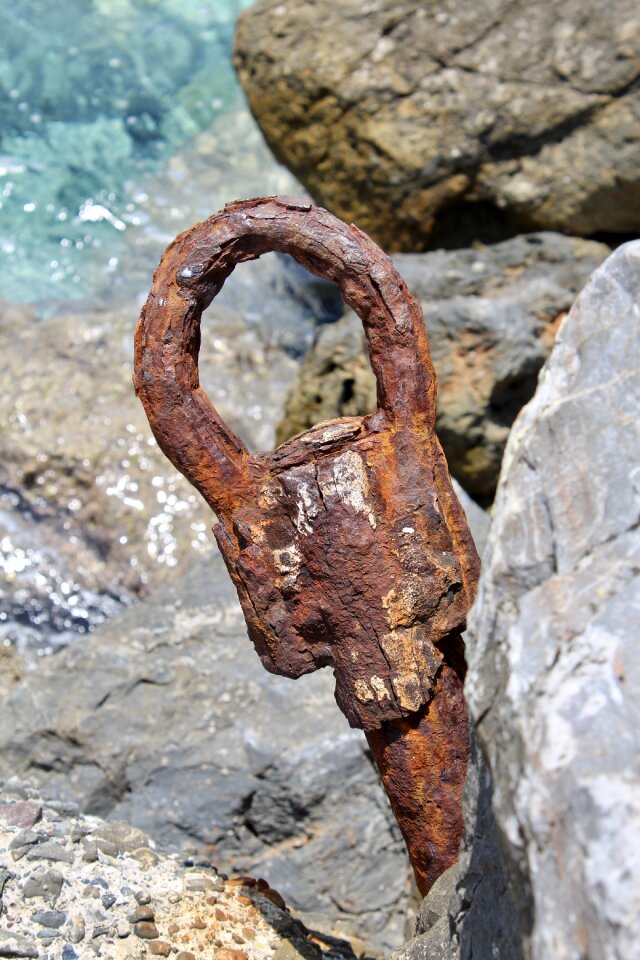 Sea close up weathered