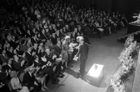 Opening Floriade in Amsterdam opening in Congresgebouw, Bestanddeelnr 925-4922