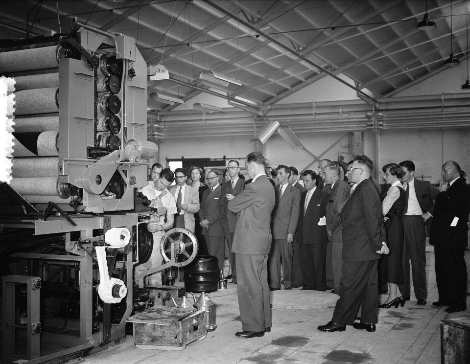 Opening General Tyre nieuwe bandenfabriek Amsterdam, Bestanddeelnr 906-7650