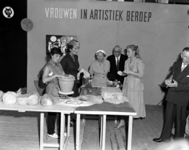 Opening Femina door mevr. Klaasesz te Rotterdam, Bestanddeelnr 908-9934