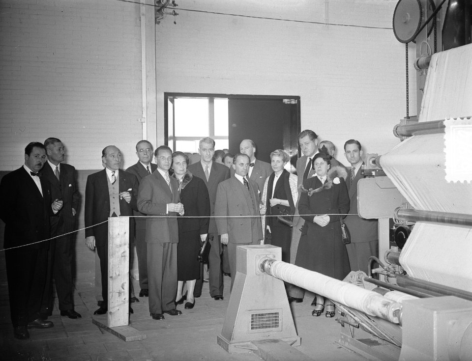 Opening General Tyre nieuwe bandenfabriek Amsterdam, Bestanddeelnr 906-7618