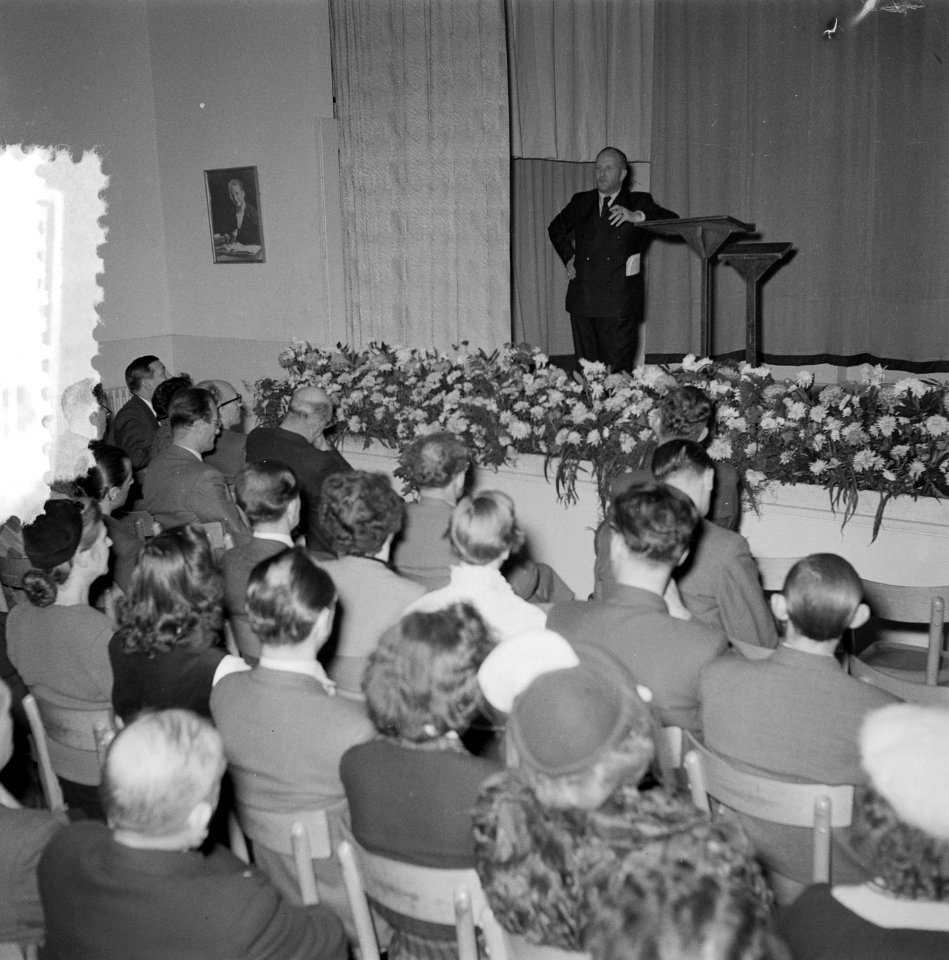 Opening eerste amateurtoneelschool Amsterdam, Bestanddeelnr 906-1514
