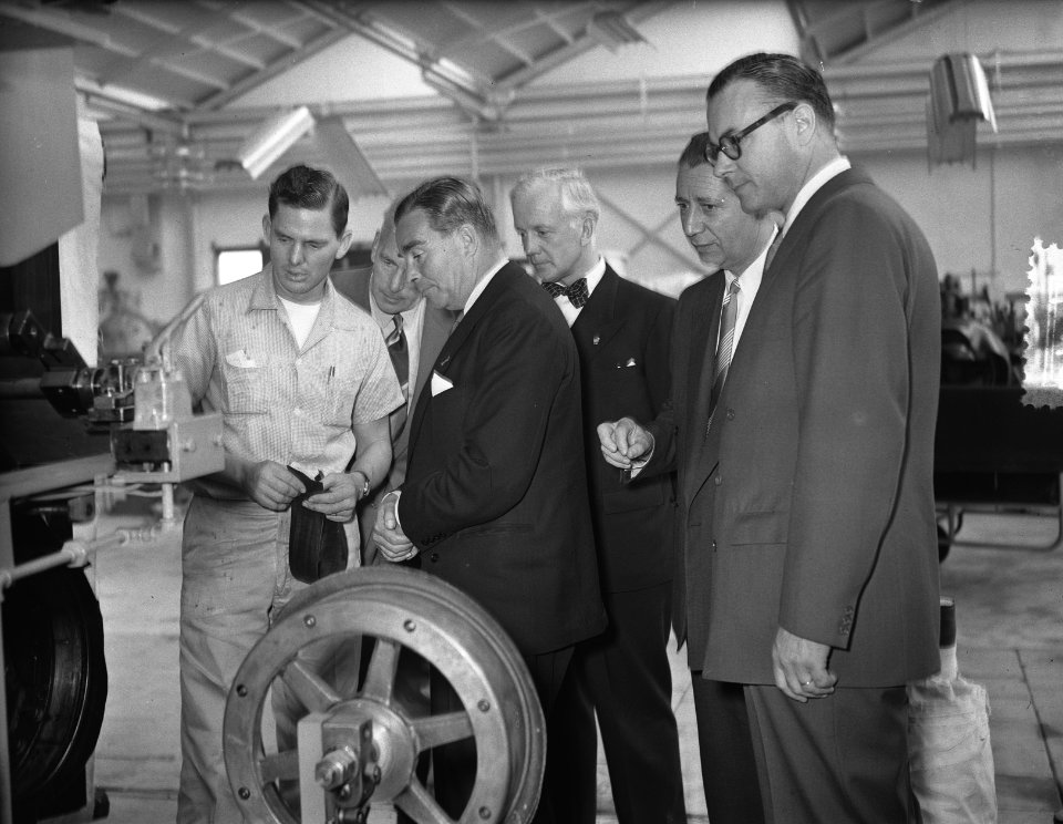 Opening General Tyre nieuwe bandenfabriek Amsterdam, Bestanddeelnr 906-7627