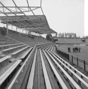 Opdracht Volkskrant, Ajax traint, Ajax stadion, Bestanddeelnr 917-9642