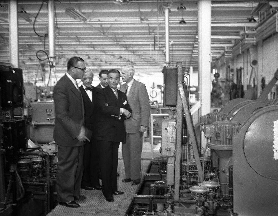Opening General Tyre nieuwe bandenfabriek Amsterdam, Bestanddeelnr 906-7620