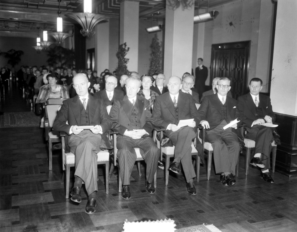 Opening Christelijke Academie voor Lager Onderwijs te Rotterdam, Bestanddeelnr 906-0943