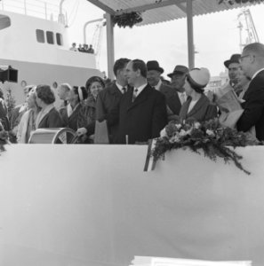 Opening 200000 ton metende dok bij Verolme (Rozenburg) (korte reportage), Bestanddeelnr 913-9197
