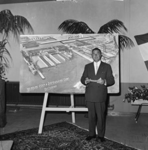 Opening 200000 ton metende dok bij Verolme (Rozenburg), Bestanddeelnr 913-9195