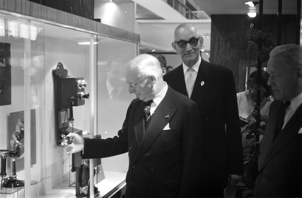 Opening 12e internationale tentoonstelling Firato door mr. Delprat, voorzitter v, Bestanddeelnr 912-8876