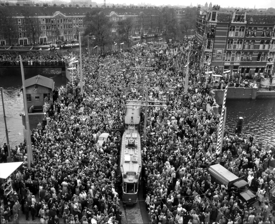 Opening brug Kattensloot Amsterdam, Bestanddeelnr 906-7940