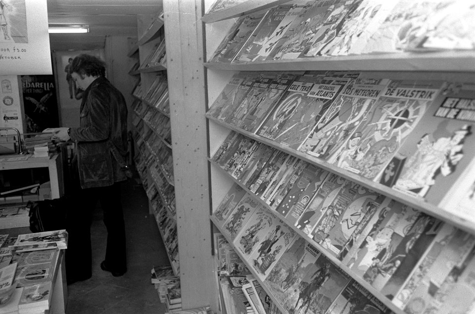 Opdracht Volkskrant, stripwinkel Lambiek, Bestanddeelnr 926-7108