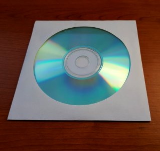 Paper sleeve with CD - A2