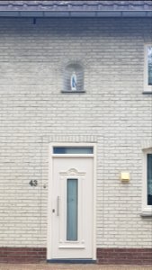Partij-Mariabeeld in gevel Partijerweg 43 (3)