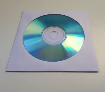 Paper sleeve with CD - B2
