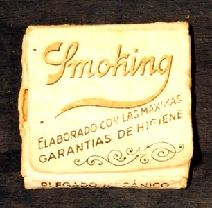 Papel de Arroz Smoking, Miquel y Costas&Misquel SA Barcelona (Cigarette rolling papers) (back)