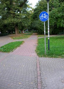 Parodia drogi dla rowerów