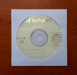 Paper sleeve with CD - A1
