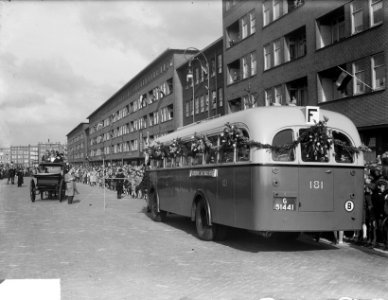 Opening buslijn F Amsterdam, Bestanddeelnr 903-9431 photo