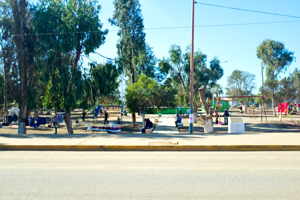 Parque Central Lazaro Cardenas BC Mexico
