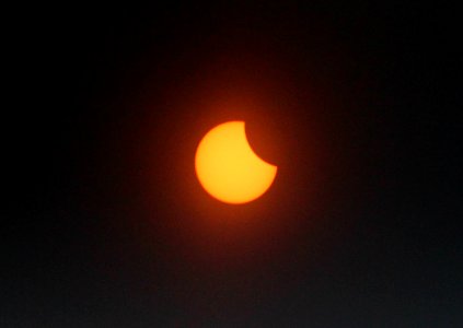 Partial eclipse in Clayton, GA 130pm Aug 21 2017