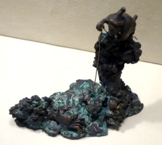 Paperweight by Maria Longworth Nichols Storer, c. 1898, copper electroplated on tin and semiprecious stones - Cincinnati Art Museum - DSC03073 photo