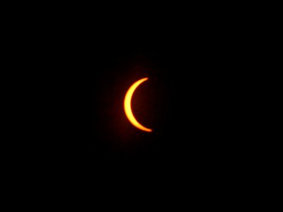 Partial eclipse in Clayton, GA 227pm Aug 21 2017
