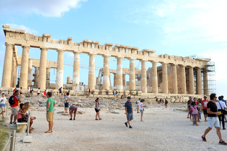 Parthenon athens August 2018